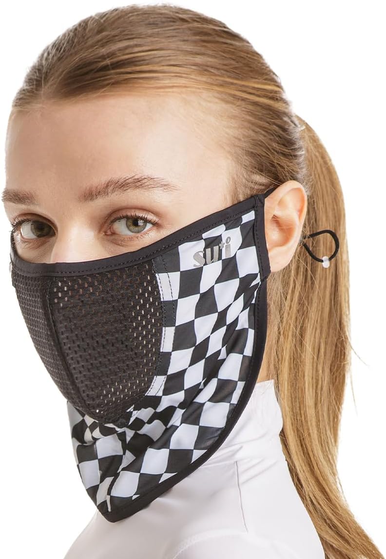 SUIGOLF Store KOREA (Type V) UV Sun Protection Balaclava Half Face Mask - For Golf, Hiking, Running, Cycling & Outdoor Sports - Image 1